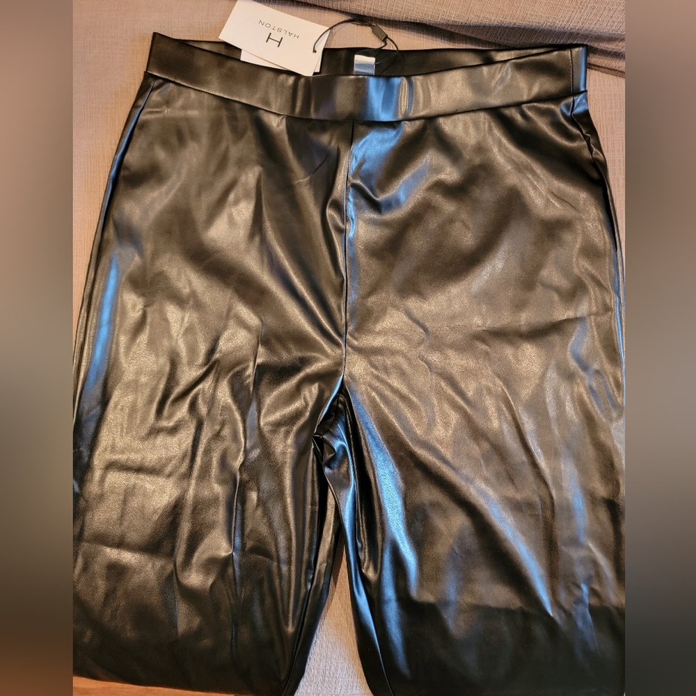 Black Leather Pants